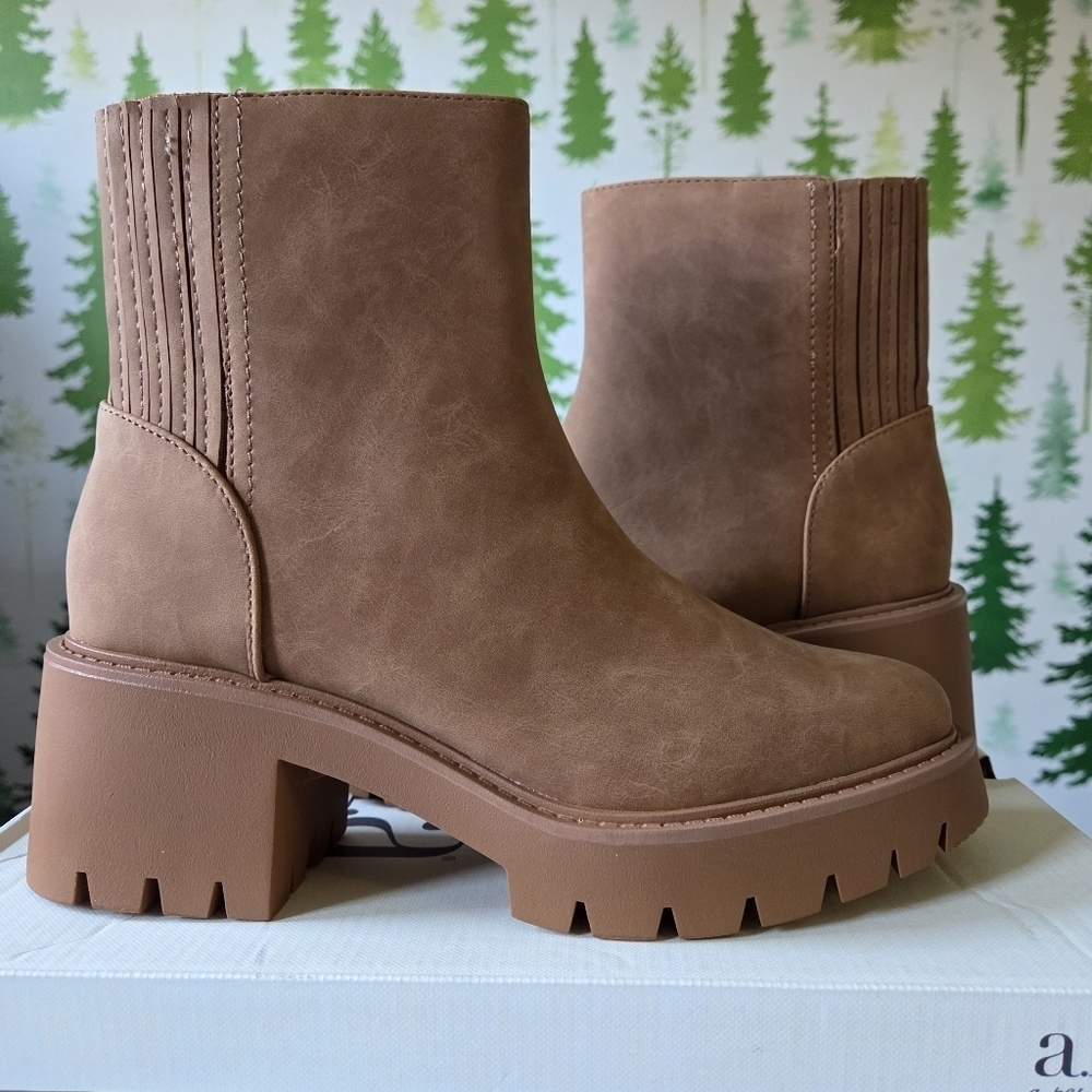 A.n.a Marie Block Heel Booties